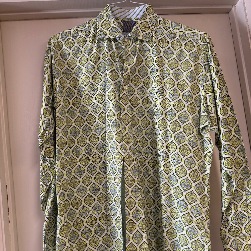 Thomas Dean Men's button down shirt